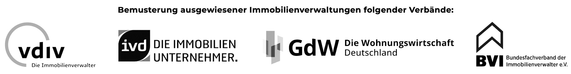 immobilienverbände